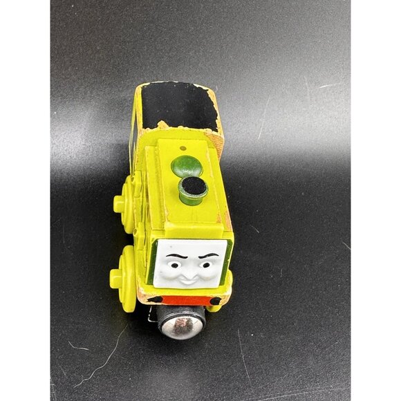 Thomas Wooden Railway 2012 Scruff Train Engine Lots Of Wear Mattel - Picture 3 of 8